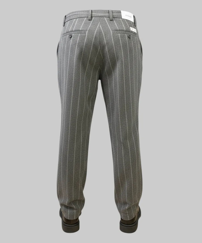 PANTALONE 2659 Musica  GESSATO ALTATENSIONE — dettaglio tessuto | WEMAX