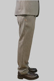 PANTALONE 2668Q Castagna PIED DE POULE ALTATENSIONE — dettaglio tessuto | WEMAX