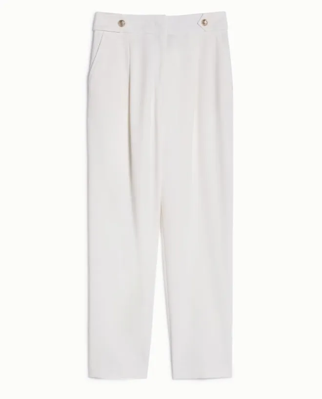 Pantalone carrot fit in tela bi-stretch PENNYBLACK
