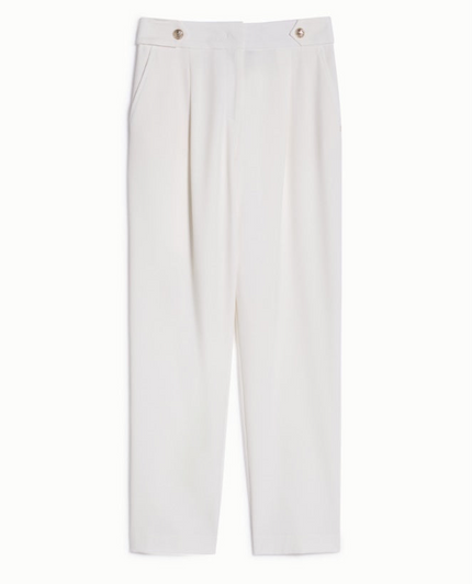 Pantalone carrot fit in tela bi-stretch PENNYBLACK