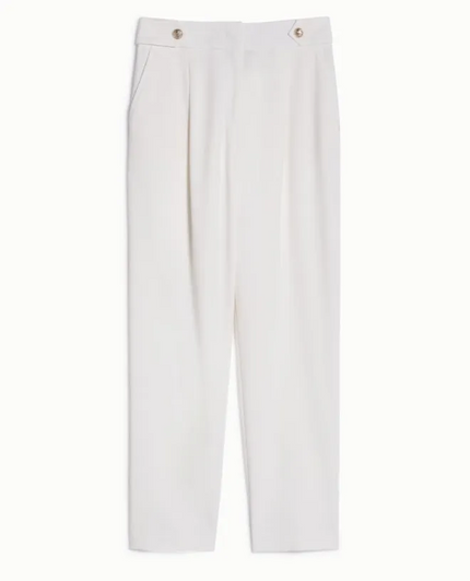 Pantalone carrot fit in tela bi-stretch PENNYBLACK