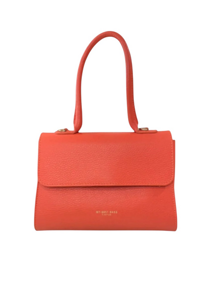 Borsa in pelle stampata con design squadrato MY BEST BAGS