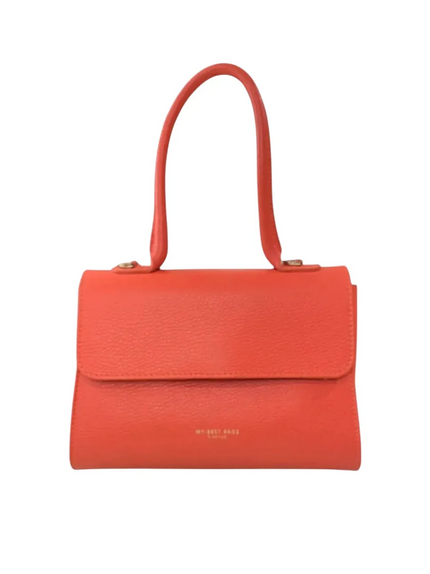Borsa in pelle stampata con design squadrato MY BEST BAGS