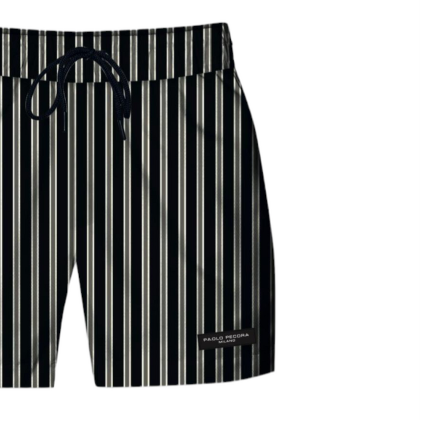 Costume boxer con laccio e logo PAOLO PECORA