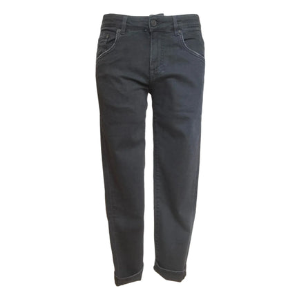 Jeans 5 Tsk Capsule Edition CONCEPT CAMOUFLAGE, Nero — vista frontale | WEMAX