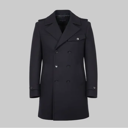 Cappotto 0463106384 Doppio Petto Pattine alle Spalle