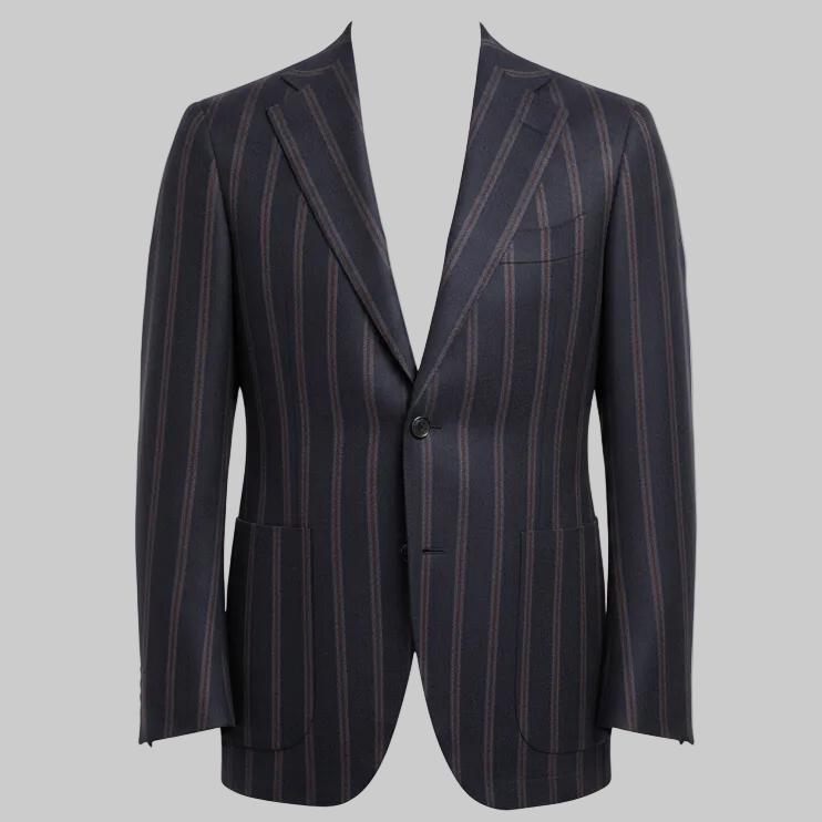 Giacca G10224 2 Bottoni Gessata