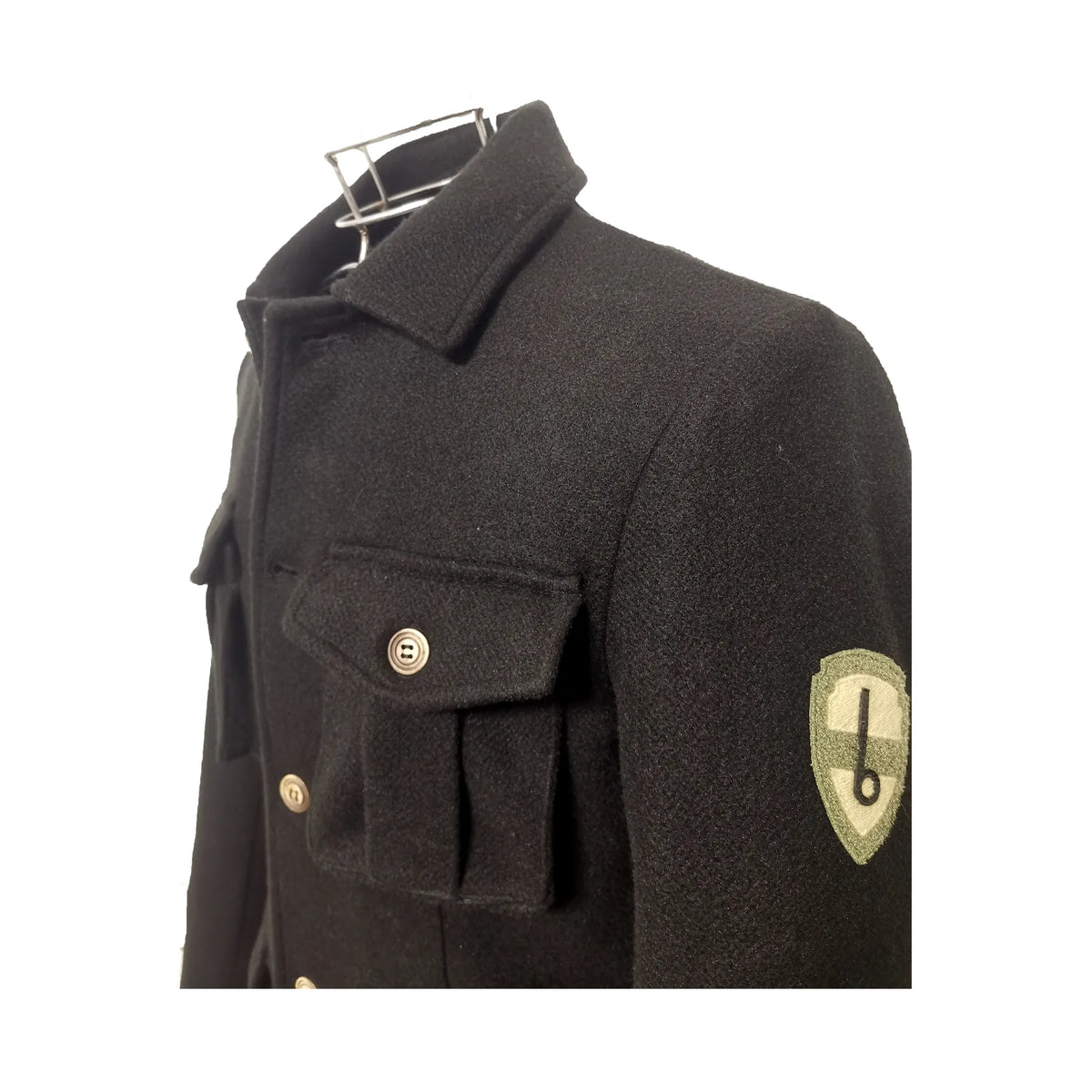 Giacca GI08TPL0156 Sariana in Lana Rasata Nero BERNESE, Blu — vista aggiuntiva 2 | WEMAX