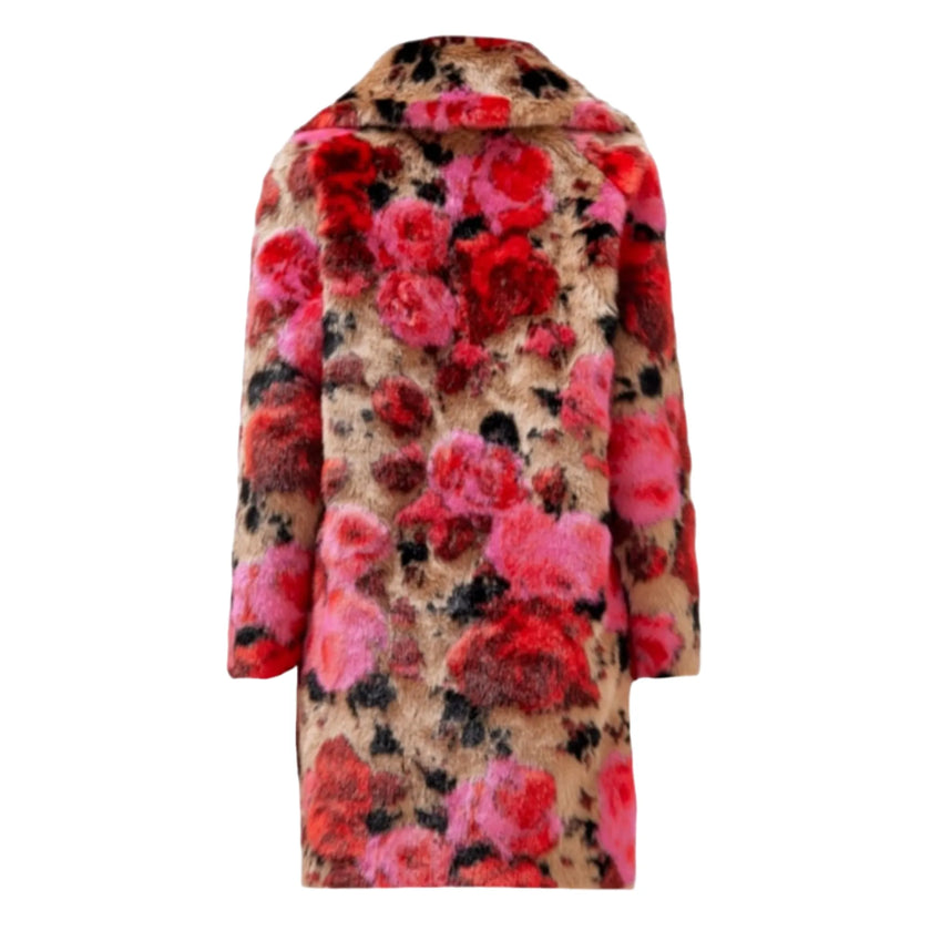 Pelliccia BLUGIRL, Beige — dettaglio tessuto | WEMAX