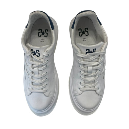 Sneakers 2SU306-007 con dettagli 2 STAR, Bianco — vista aggiuntiva 1 | WEMAX
