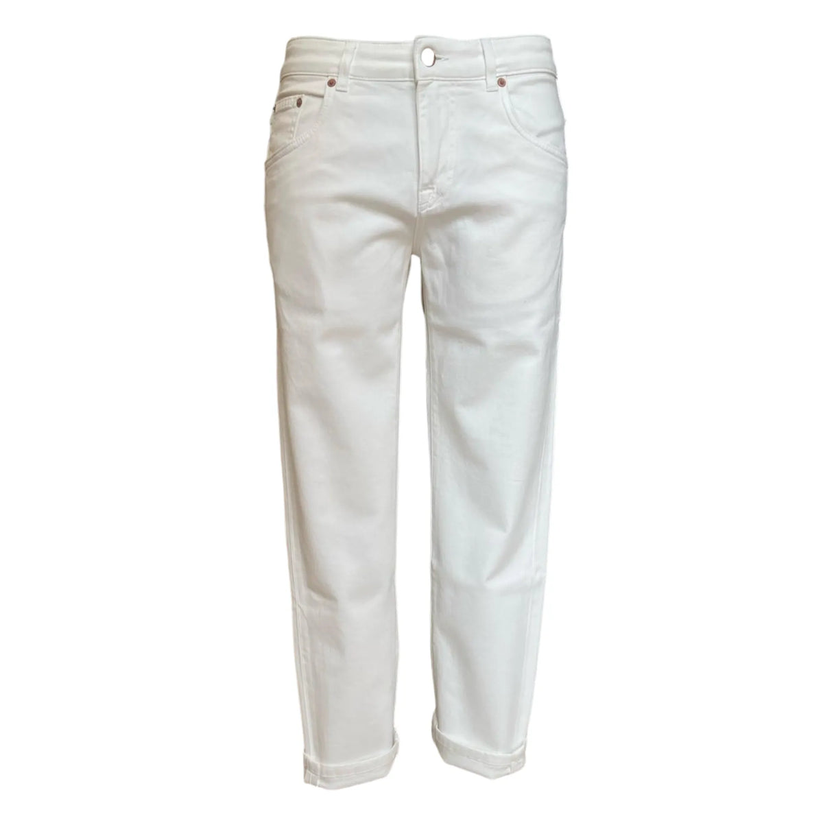 Jeans 5 Tsk Capsule Edition by Camouflage AR & J. CONCEPT CAMOUFLAGE, Bianco — vista frontale | WEMAX