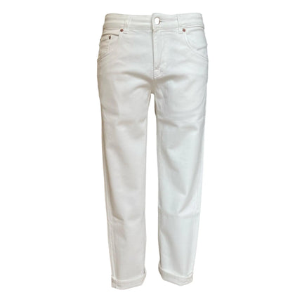 Jeans 5 Tsk Capsule Edition by Camouflage AR & J. CONCEPT CAMOUFLAGE, Bianco — vista frontale | WEMAX