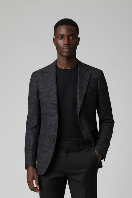 Giacca 252078 monopetto Principe di Galles