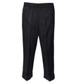 Pantalone 3080G2348 con elastico in vita e risvolto GIULIA VALLI WOMAN