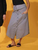 Gonna Midi Modello Camicia KARMA