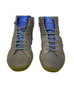 Sneakers Collo Alto in pelle scamosciato