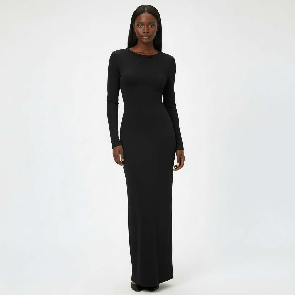 ABITO LUNGO 32232630 SCOLLO AMPIO