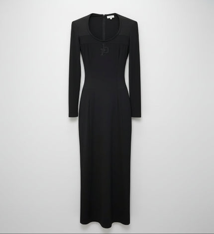 Abito32232630lungoconscolloampioarrotondatoelogo ROCCOBAROCCO