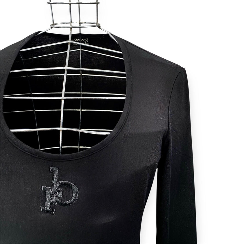 Abito32232630lungoconscolloampioarrotondatoelogo ROCCOBAROCCO