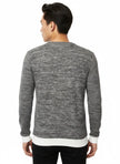 Maglia Giro Collo Micro Trama