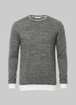 Maglia Giro Collo Micro Trama