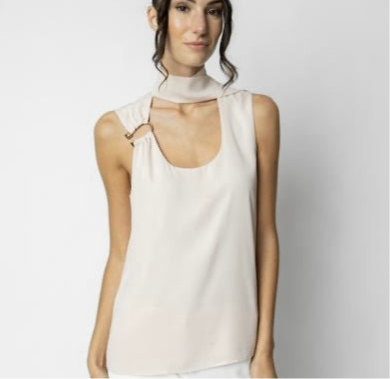 Blusa con accessorio GIULIA VALLI