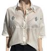 Camicia con Collo Gioiello