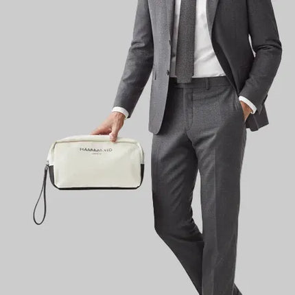 Borsa pochette in tessuto