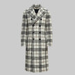 Cappotto 190201B2200 Doppio Petto a Quadroni