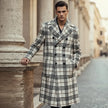 Cappotto 190201B2200 Doppio Petto a Quadroni