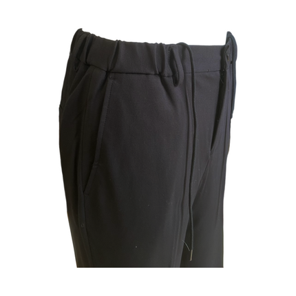 Pantalone con elastico in vita