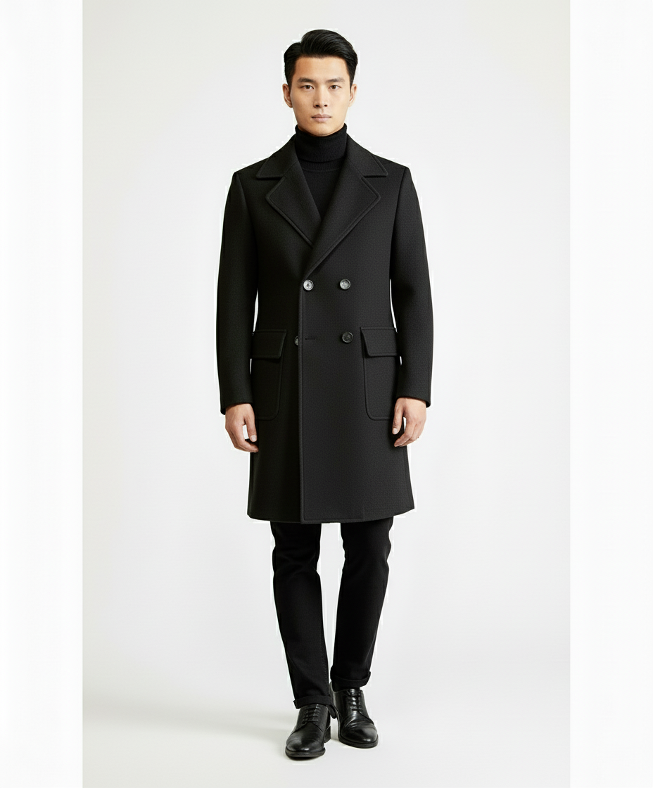 CAPPOTTO 4190 Nebbia DOPPIO PETTO