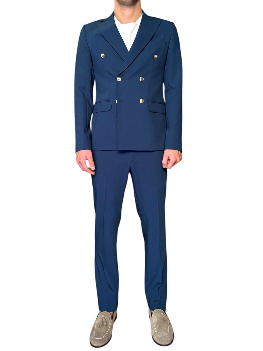 Abito con giacca doppio petto e pantalone classico ELIO SANTINI