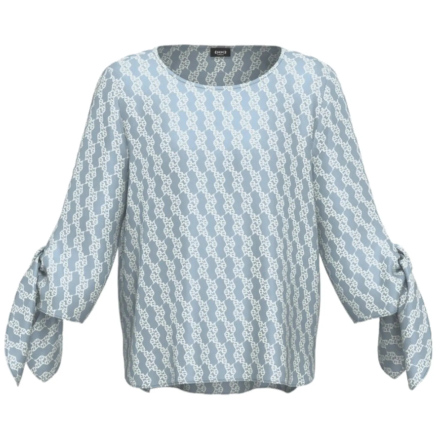 Blusa in twill a fantasia EMME MARELLA