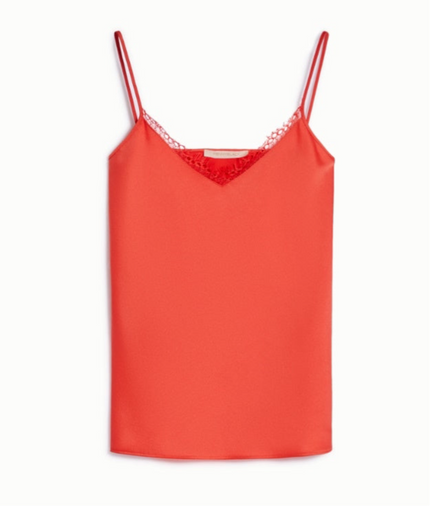 Top in envers satin lucido PENNYBLACK