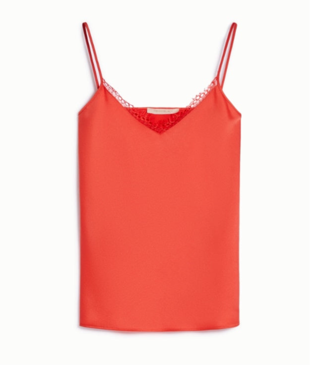 Top in envers satin lucido PENNYBLACK