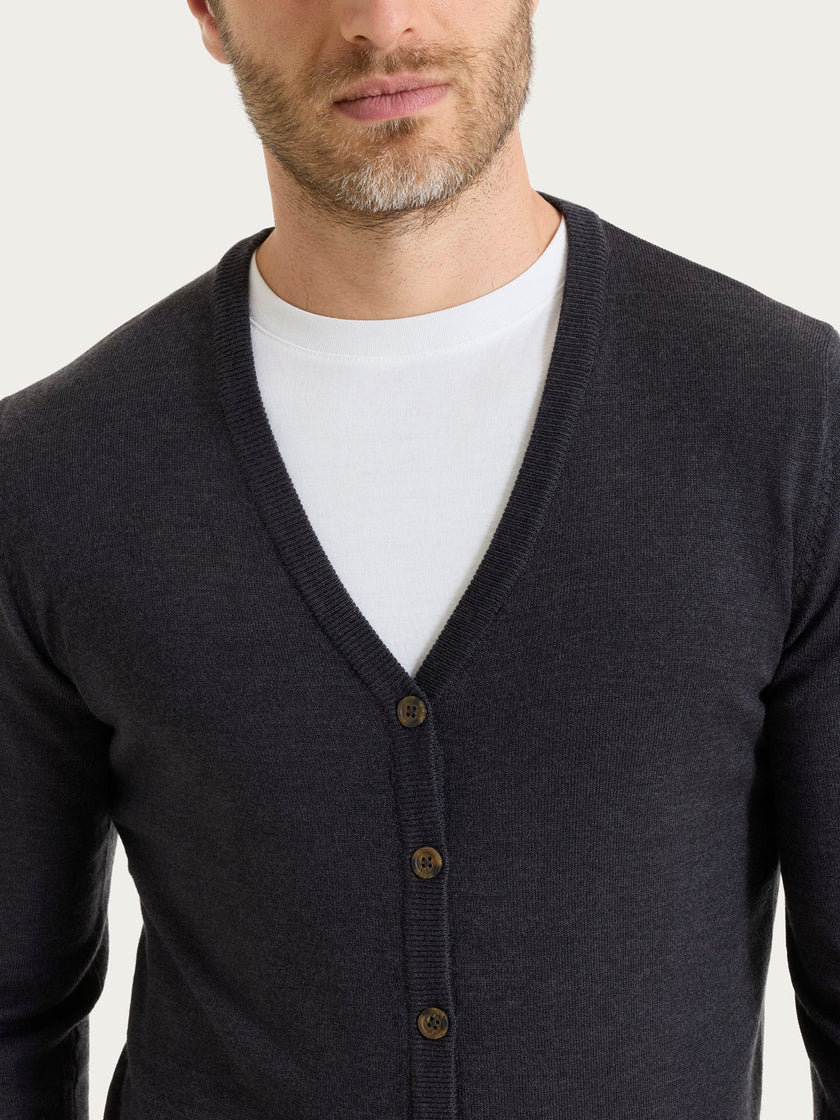 CARDIGAN U854MI IN MAGLIA UNITA