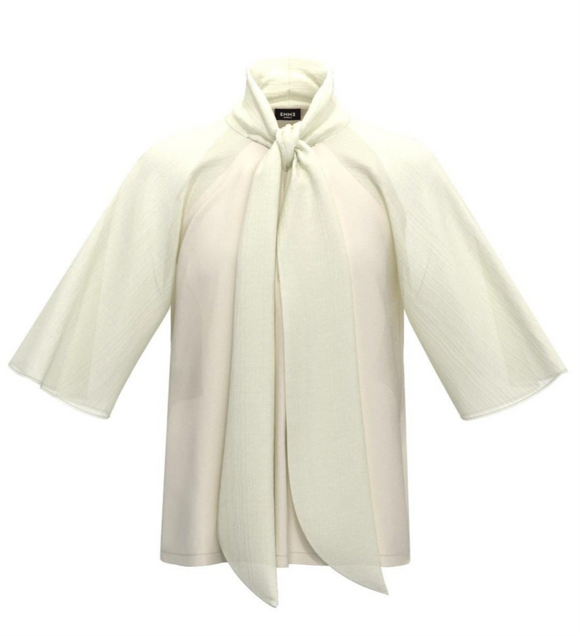 Blusa corta con fiocco EMME MARELLA
