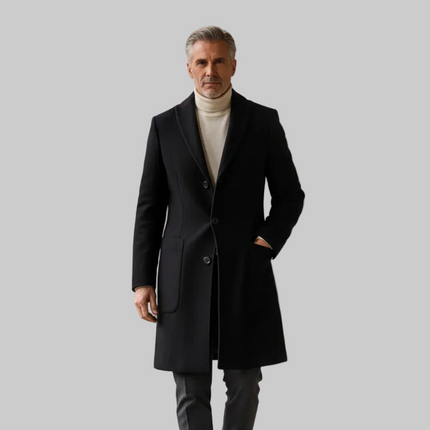 Cappotto MONACO1500 Uomo monopetto con tre bottoni