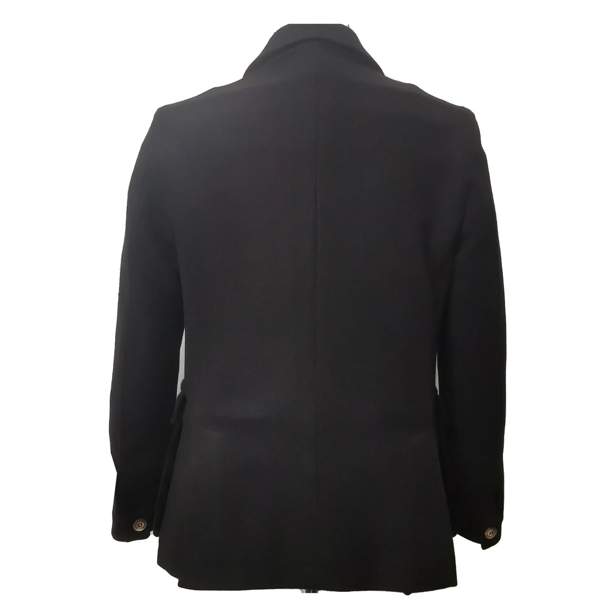 Giacca GI08TPL0156 Sariana in Lana Rasata Nero BERNESE, Blu — vista retro/laterale | WEMAX