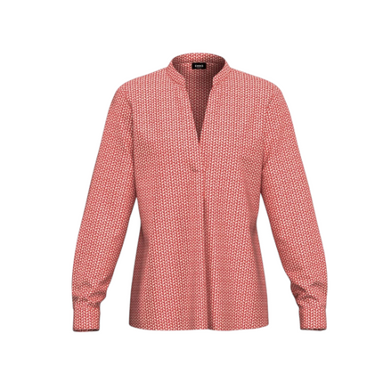 Blusa con fantasia geometrica