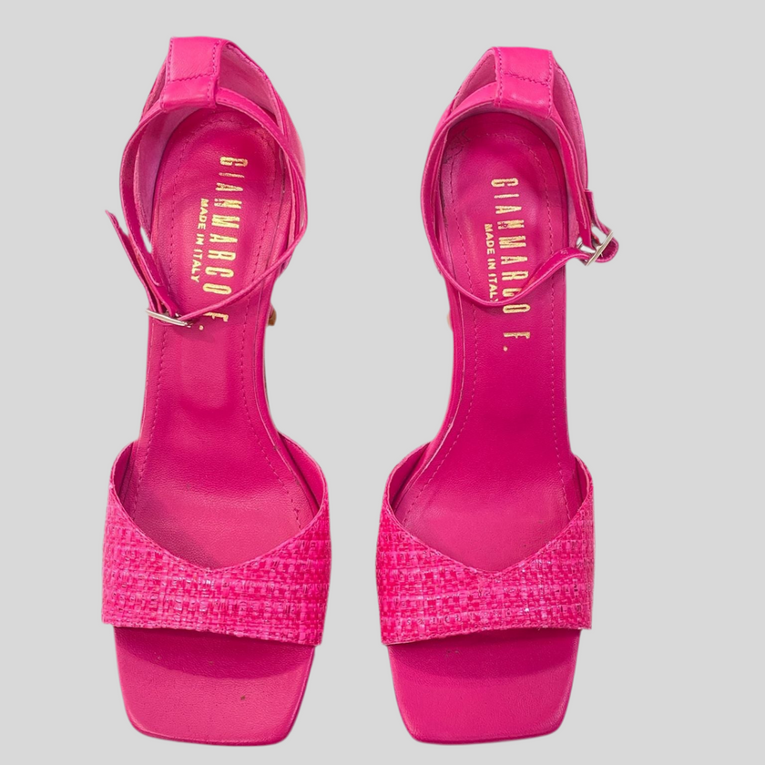 Sandalo in pelle con cinturino GIANMARCO F.