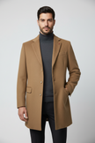 Cappotto CP06 Mono Petto In Lana Diagonale Rever Classico