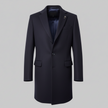 Cappotto CP06 Mono Petto In Lana Diagonale Rever Classico
