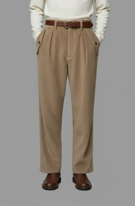 PANTALONE 2569Y ULTIMO IN VELLUTO A COSTE
