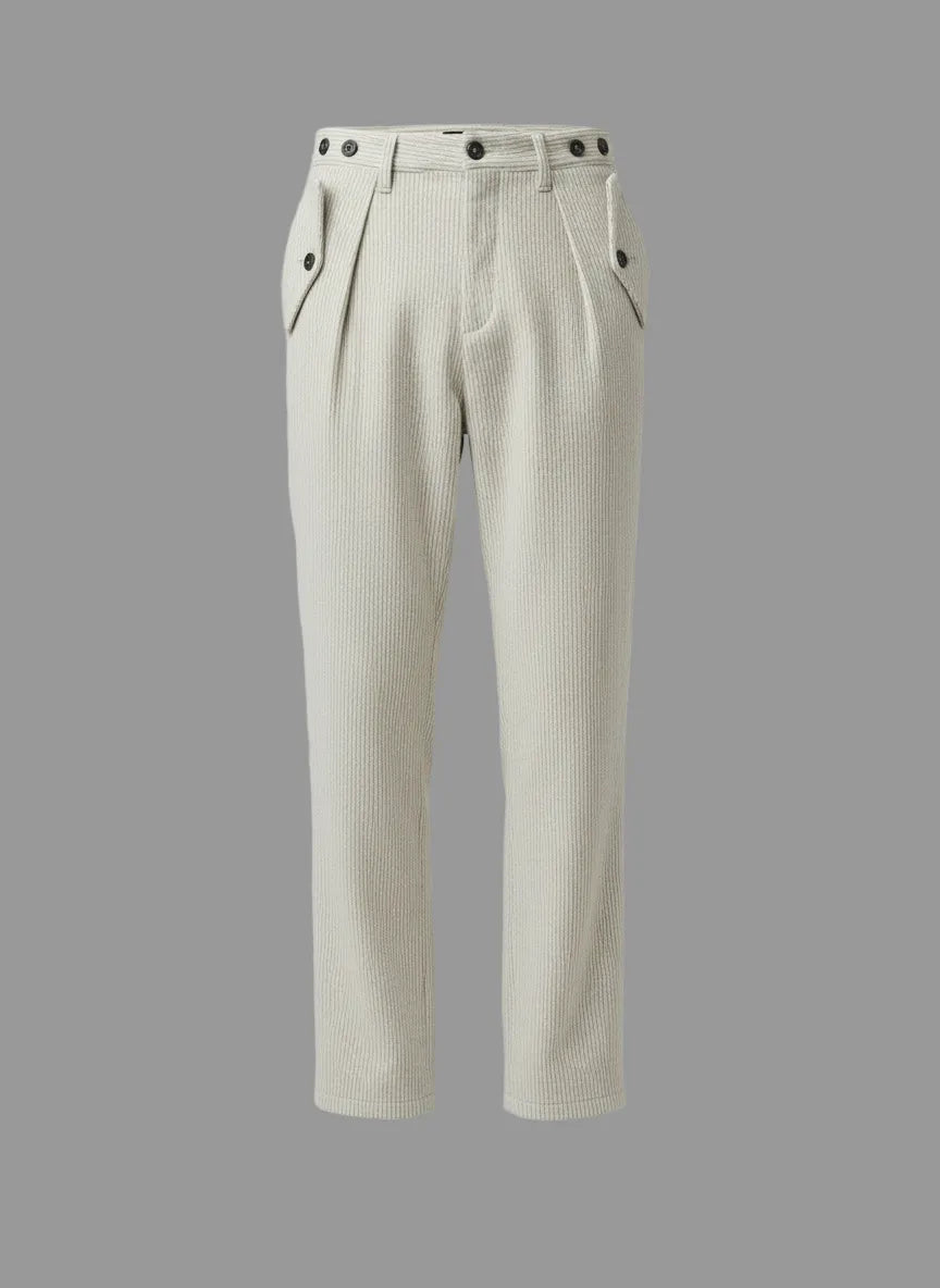 PANTALONE 2569Y ULTIMO IN VELLUTO A COSTE