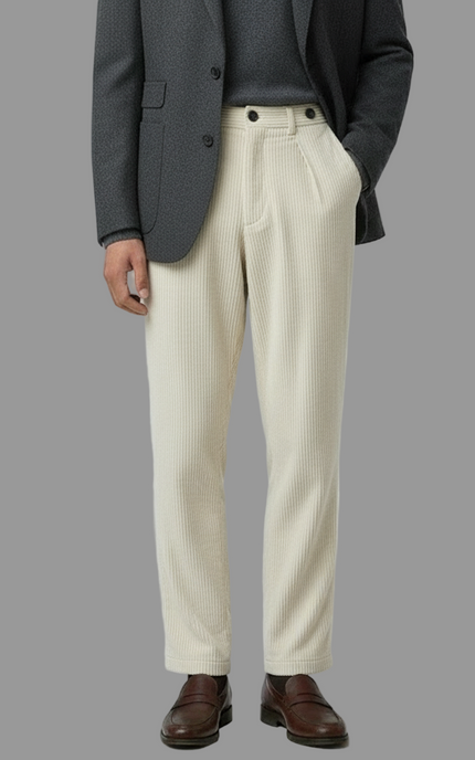 PANTALONE 2569Y ULTIMO IN VELLUTO A COSTE