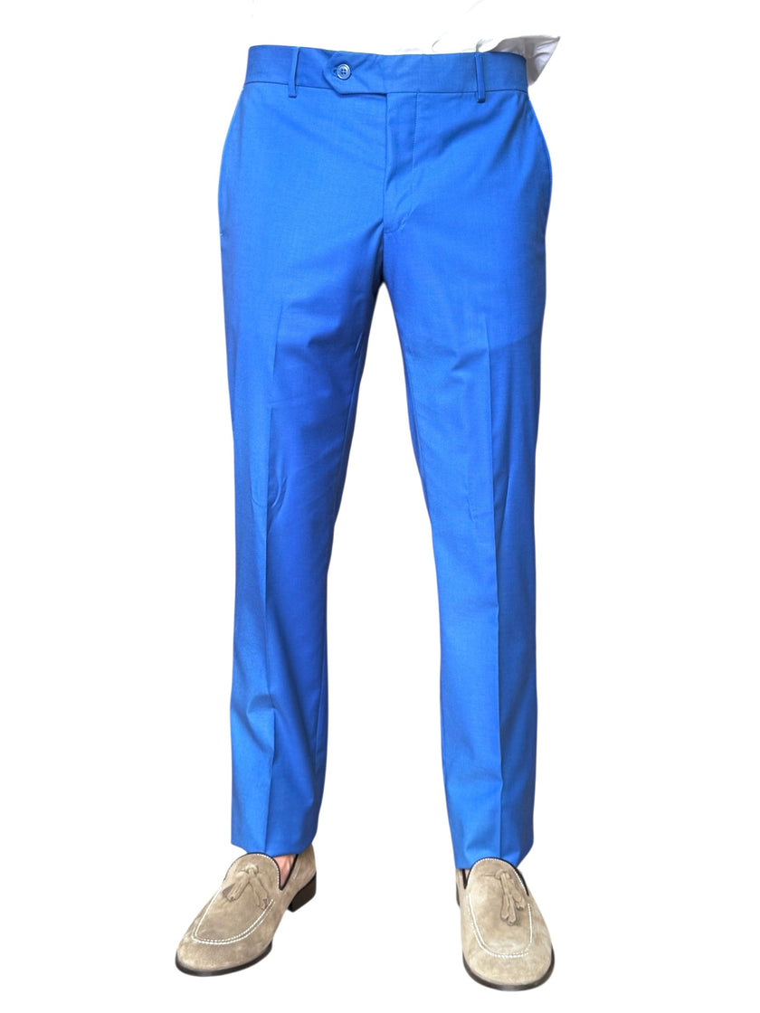 Abito con giacca monopetto in tessuto tela ELIO SANTINI