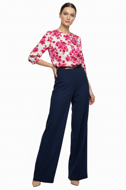 Pantalone M602 basic a palazzo