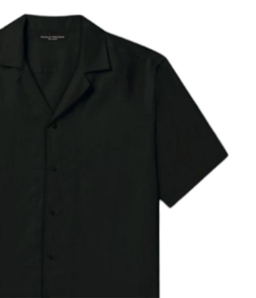 Camicia fit regolare mezza manica PAOLO PECORA